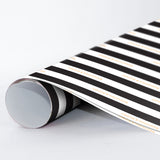 Black and White Stripes - Wrapping Paper