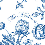 Blue Floral - Wrapping Paper