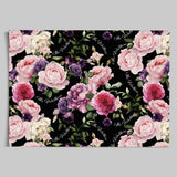 Floral with Dark Background - Note Cards