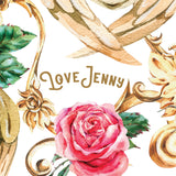 Angels N' Roses - Wrapping Paper