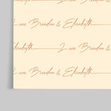 Brendan & Elizabeth - Note Cards