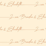 Love, Brendan & Elizabeth - Wrapping Paper