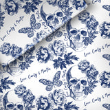 Skull in Flowers - Wrapping Paper