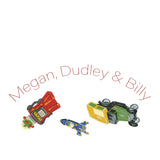 Robots and Planets - Gift Tags