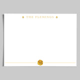 Behind Damask - Note Cards