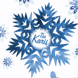 Snowflake Blues - Wrapping Paper