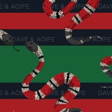Dave & Aoife Snake - Wrapping Paper