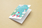 Christmas Geese - Greeting cards