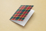 Christmas Plaid #2 - Greeting cards
