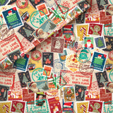 Christmas Stamps - Wrapping Paper