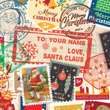 Christmas Stamps - Wrapping Paper