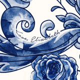 D&G Rose Seamless - Gift tag