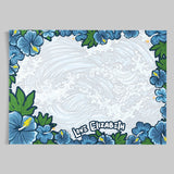 Waves & Flowers - Note Cards