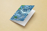 Waves & Flowers - Greeting cards
