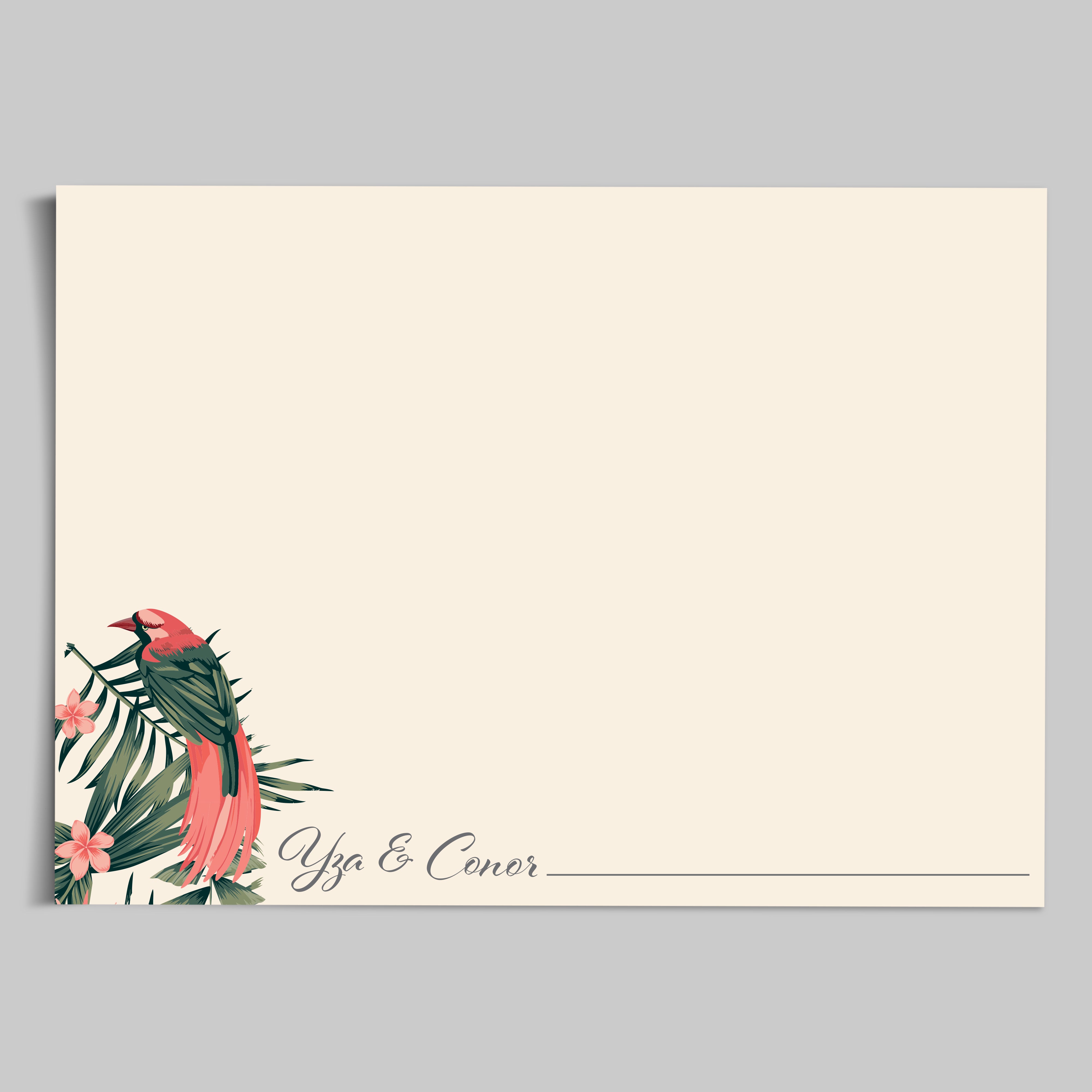 Birds of Paradise - Note Cards
