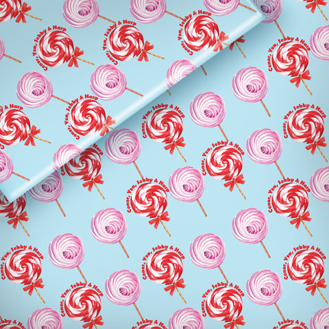 Sweet Dreams in blue - Wrapping Paper