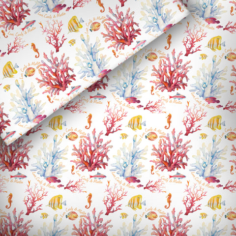 Coral Beauty - Wrapping Paper