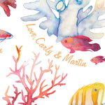 Coral Beauty - Note Cards