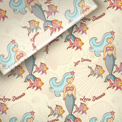 Love Sienna Mermaid - Wrapping Paper