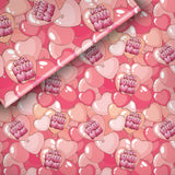 Heart On String - Wrapping Paper