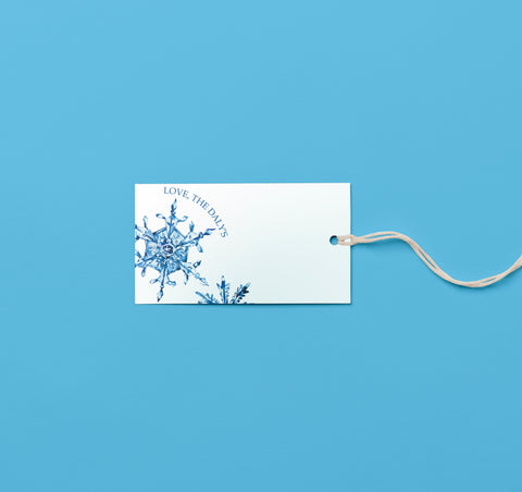 Snowflake Delicay - Gift Tags