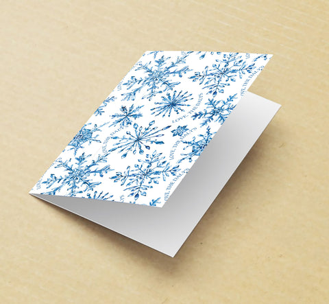 Snowflake Delicay - Greeting Cards