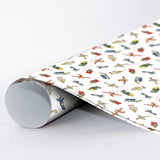 Robots and Planets - Wrapping Paper