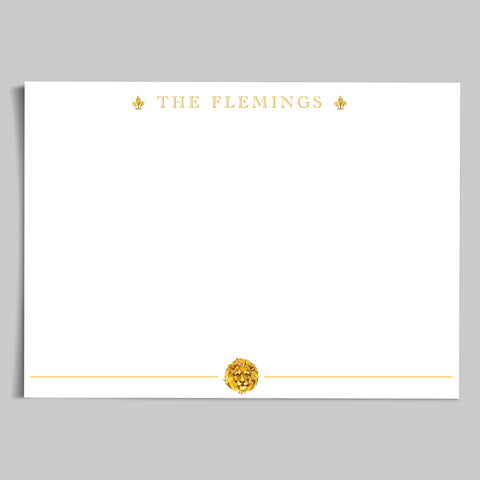 Behind Damask - Note Cards